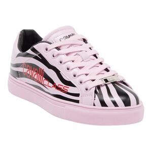 Roberto Cavalli The Zebra Print Tennis Shoe Sneakers Size 7